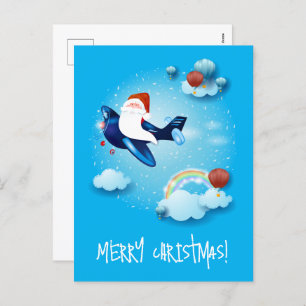 Postal Festiva Santa está llegando