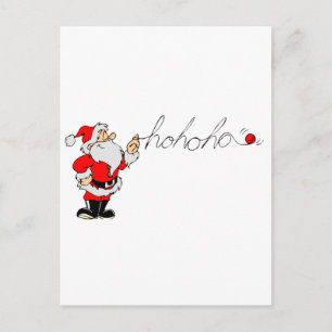 Postal Festiva Santa (Ho Ho Ho)