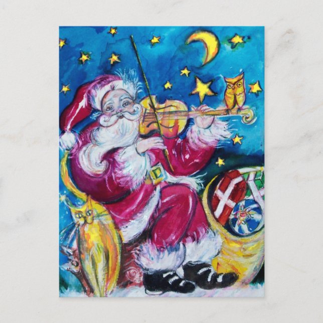 POSTAL FESTIVA SANTA INSPIRADA (Anverso)