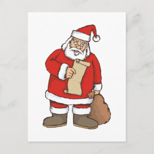 Postal Festiva Santa lectura