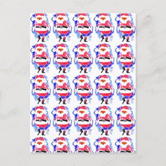 Postal Festiva Santa llega #121130