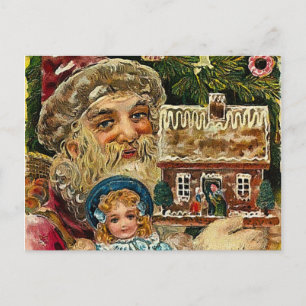 Postal Festiva Santa Mágica