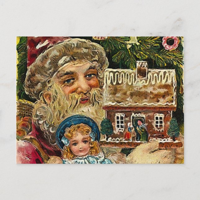 Postal Festiva Santa Mágica (Anverso)