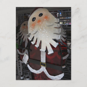 Postal Festiva Santa Metálica