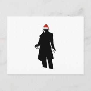 Postal Festiva santa nosferatu