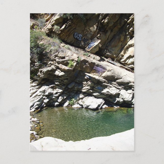 Postal Festiva Santa Paula Creek (Anverso)