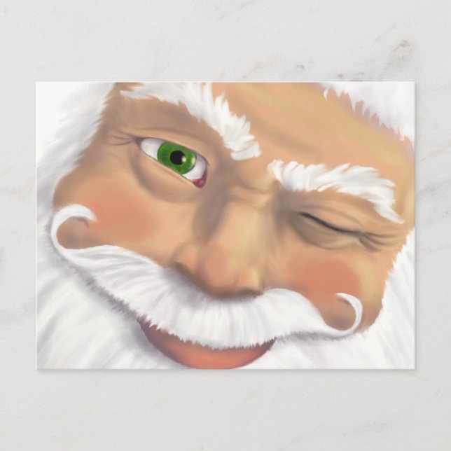 Postal Festiva Santa - PC H (Anverso)