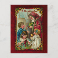 Santa Postcard vintage