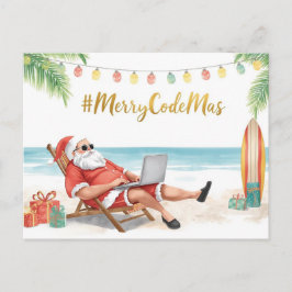 Postal Festiva Santa’s Online Programmer Merry Christmas!