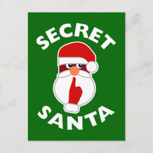 Postal Festiva Santa Secreta