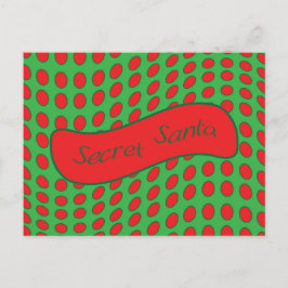 Postal Festiva Santa Secreta