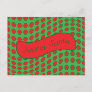 Postal Festiva Santa Secreta