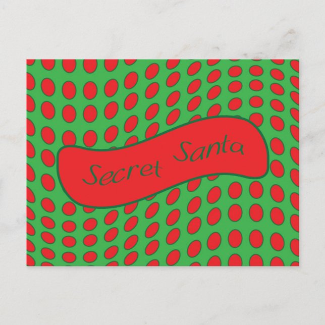 Postal Festiva Santa Secreta (Anverso)