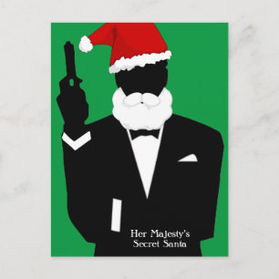Postal Festiva Santa Secreta de Su Majestad
