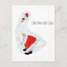 Santa Swan: Saludos navideños