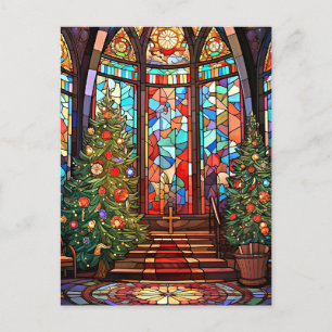 Postal Festiva Santuario de la Iglesia a los Navidades