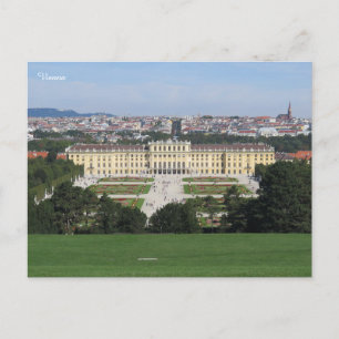Postal Festiva Schönbrunn Viena