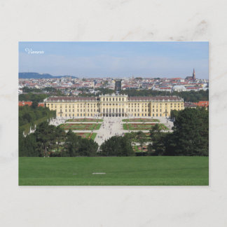 Postal Festiva Schönbrunn Viena