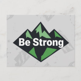 Postal Festiva Sé fuerte geométrico