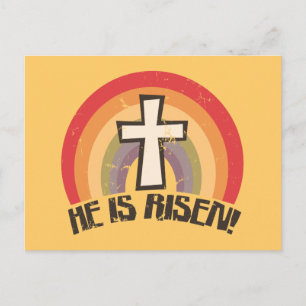 Postal Festiva Se Levanta Pascua Religiosa