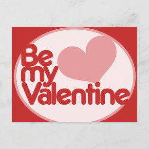 Postal Festiva Sé mi Valentine