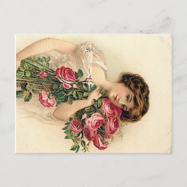 Postal Festiva Sé mi Valentine (Anverso)