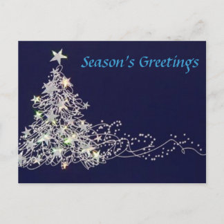 Postal Festiva Season'sGreetings6, los saludos de la estación