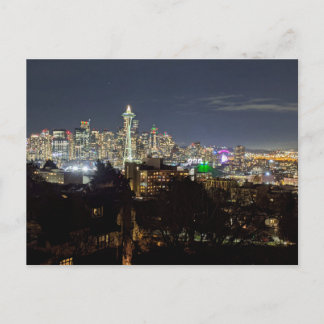 Postal Festiva Seattle at Night