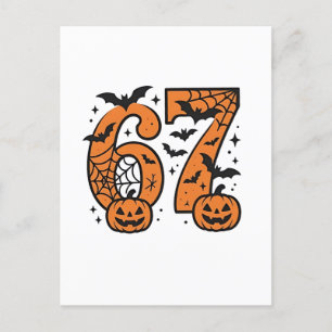 Postal Festiva Seis Siete Memes Halloween 67 Mason Spooky