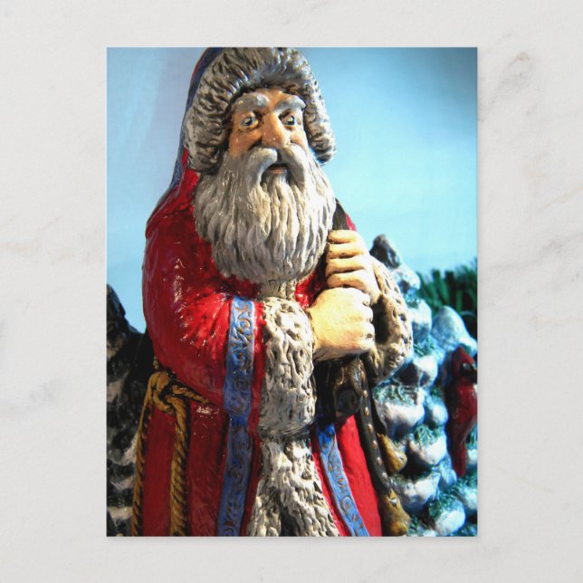 Postal Festiva Selva Santa (Anverso)