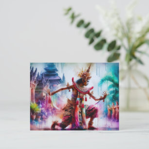 Postal Festiva Senja Tari: Baile de luz solar en Bali