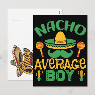 Postal Festiva señorita-promedio-nacho-cinco-de-mayo-feliz-divert