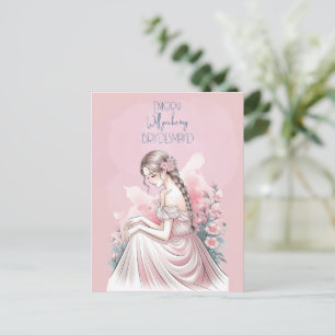 Postal Festiva ¿Serás Mi Novia Floral?