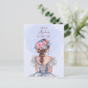 Postal Festiva ¿Serás Nuestra Flor?