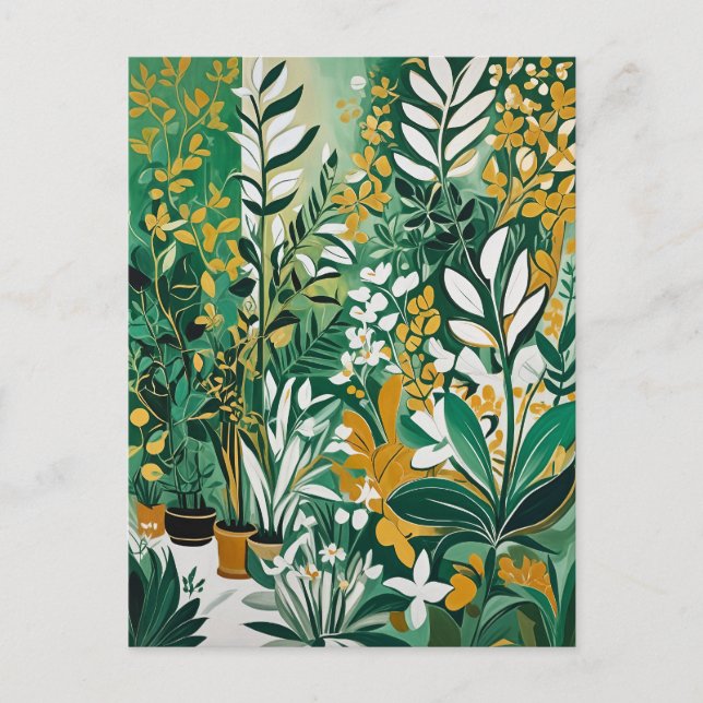 Postal Festiva Serenade de la jungla (Anverso)