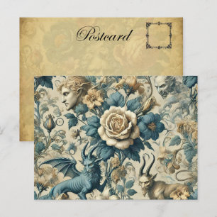 Postal Festiva Serenade gótica - Victoriano gótico