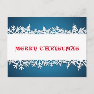 Postal Festiva Serenade Snowflake