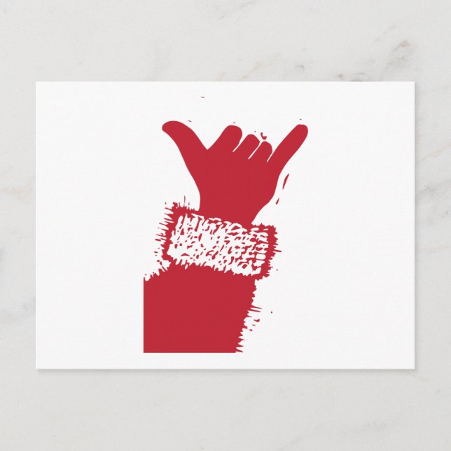 Postal Festiva Shaka Santa (Anverso)
