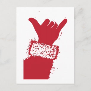 Postal Festiva Shaka Santa