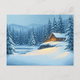 Postal Festiva Silent Snow