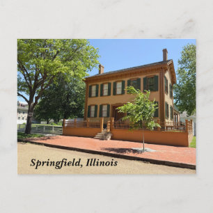 Postal Festiva Sitio histórico de Lincoln Home