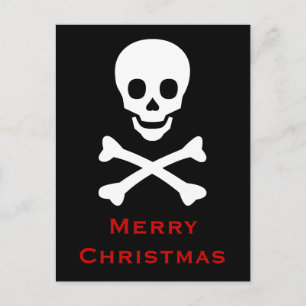 Postal Festiva Skull y Crossbone