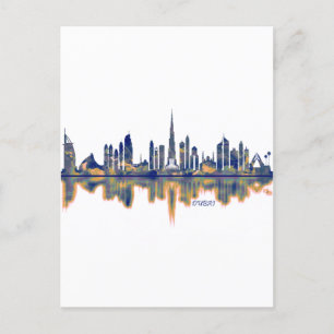 Postal Festiva Skyline de Dubai