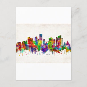 Postal Festiva Skyline Milwaukee Wisconsin