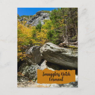 Postal Festiva Smugglers Notch en Vermont