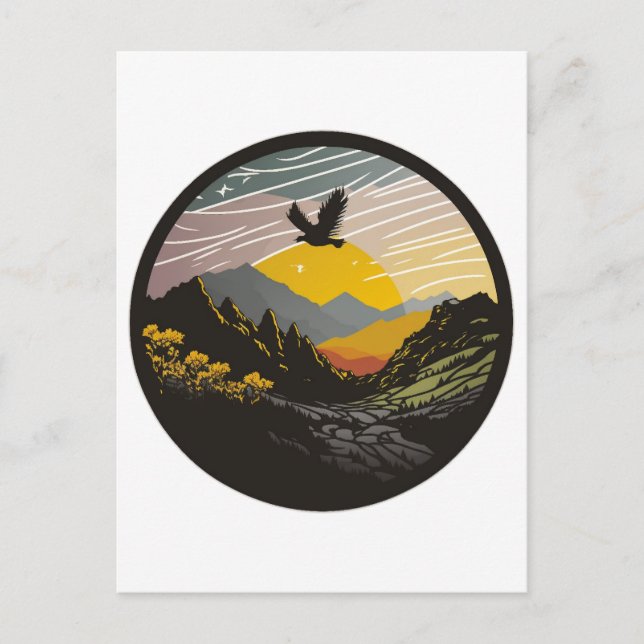 Postal Festiva Snowdonia (Anverso)