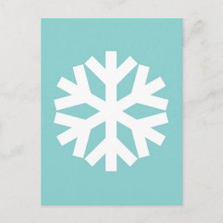 Postal Festiva Snowflake blue