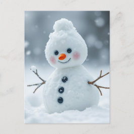 Postal Festiva Snowman