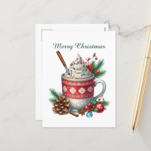 Postal Festiva Snowman Christmas