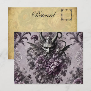 Postal Festiva Soberano de los no muertos - Victoriano gótico